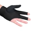 Predator Second Skin Black & Yellow Billiard Glove with Closed Thumb - Left Hand - Image 3